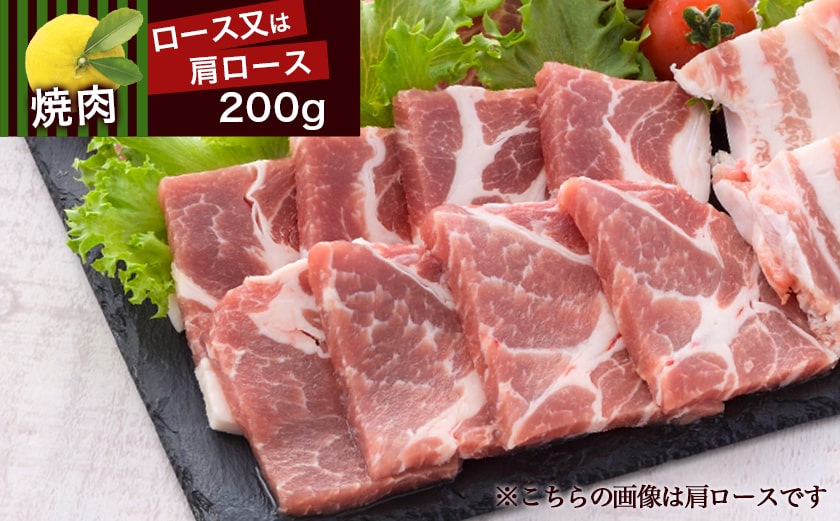 全部真空パック!都城産豚「ゆずポーク」の焼肉用800gセット(ゆず風味の焼肉たれ付き)≪みやこんじょ特急便≫_AA-1412-Q