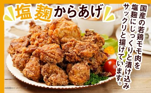鶏塩こうじからあげとチキン南蛮セット_AA-4402