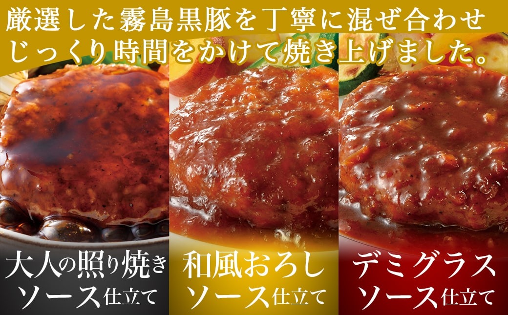 【福袋★2026】霧島黒豚煮込みハンバーグ&しゃぶしゃぶセット_AC-2802-F2026