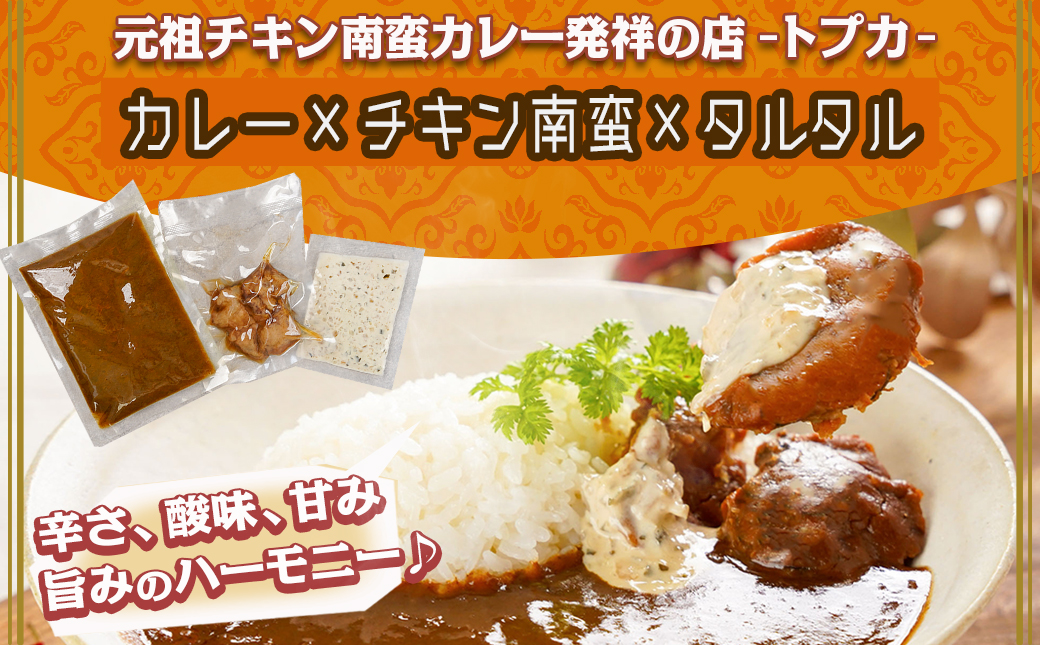 【福袋★2026】トプカ☆みやざきチキン南蛮カレー10食+1食_AD-J903-F2026