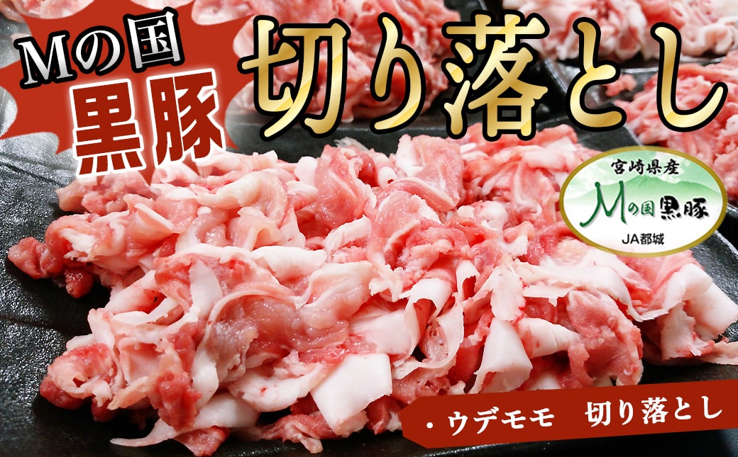 都城産黒豚「Mの国黒豚」切り落とし2.8kg≪みやこんじょ特急便≫_MJ-0108-Q