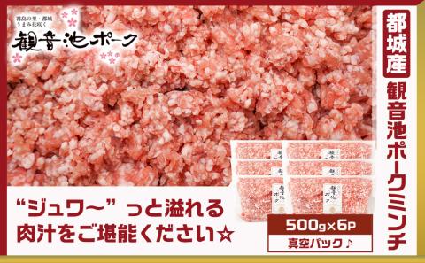 観音池ポークミンチ&宮崎県産豚切り落とし 6kg_22-9201