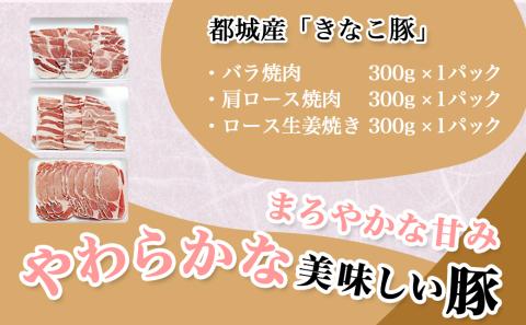 「きなこ豚」焼肉900gセット_AA-1201