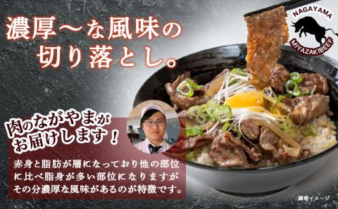 宮崎牛バラ切り落とし500g_AA-2501