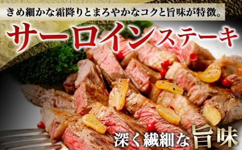 【黒毛和牛】サーロインステーキ400g(200g×2枚)_18-4211