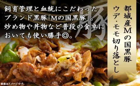 宮崎牛(A5)&都城産「Mの国黒豚」1.6kg食べ比べ!_MK-0106