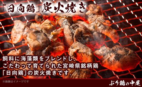 地鶏「ぶり鶏」&日向鶏 炭火焼きセット_MJ-9306