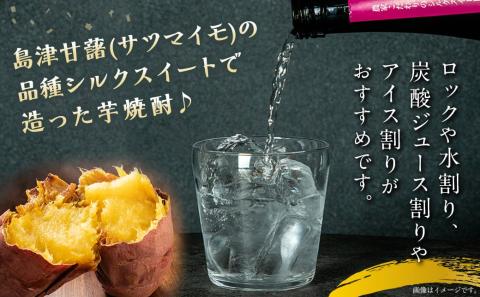 本格芋焼酎「絹芋」3本 ≪みやこんじょ特急便≫_MJ-B302