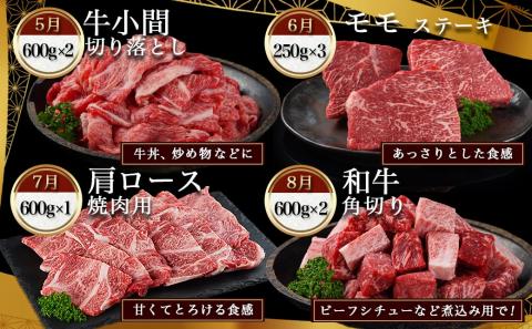 黒毛和牛食べ尽くし10ヶ月定期便_TAC10-4201