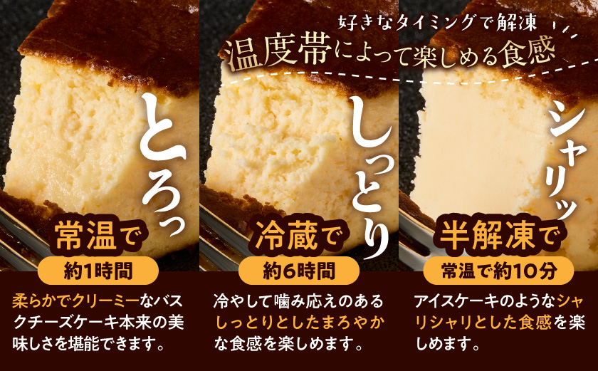 【母の日】「黒髭珈琲」バスクチーズケーキ3種詰合せ8個セット≪5月7日～10日お届け≫_11-9901-MG