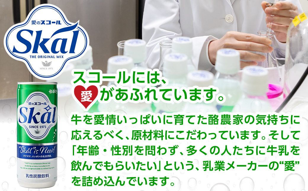 【父の日】『愛』を込めて・・・愛のスコール250ml×40本(2ケース)≪6月18日～21日お届け≫_13-2305-FG