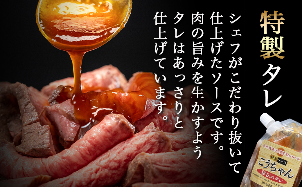 【☆クリスマス☆】宮崎牛ローストビーフ230g×1個≪12月20日～23日お届け≫_13-2601-OJX