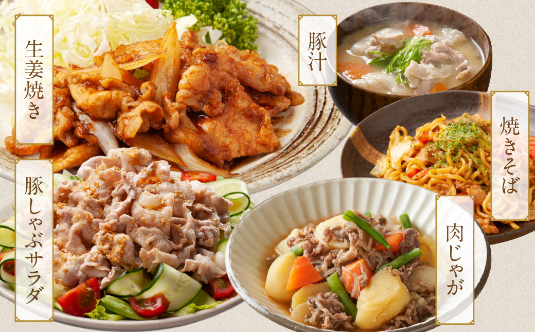 宮崎県産豚肉バラエティ2.3kgセット_14-N2-014-2300