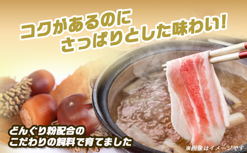 「どんぐりの恵み豚」真空しゃぶしゃぶ2.7kgセット_17-1102