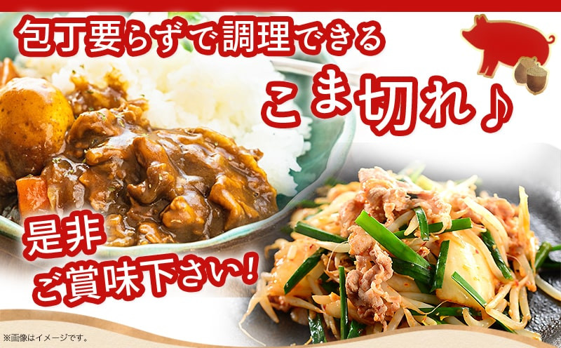 「どんぐりの恵み豚」こま切れ5.1kg_17-1103