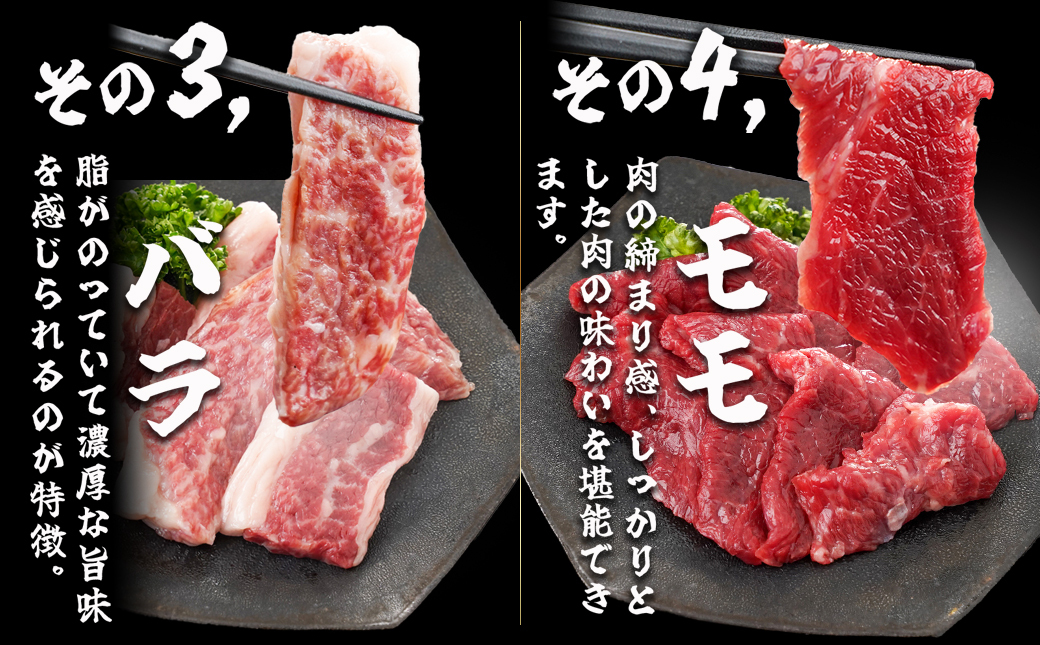 宮崎牛焼き肉7種類詰め合わせセット(真空)_18-8904_【肉 牛肉 焼き肉 焼肉 人気 おすすめ 国産 宮崎県産】