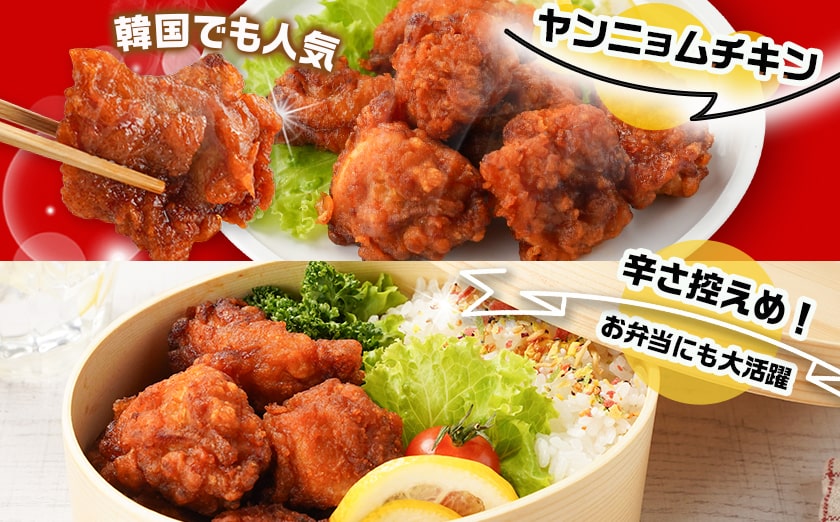 ≪唐揚げ・ヤンニョムチキン・チキン南蛮≫おかず12袋セット_18-F702