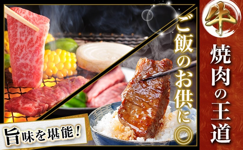 宮崎牛&黒豚バラ焼肉セット(合計1kg)_18-N402_【肉 牛肉 焼き肉 焼肉 人気 おすすめ 国産 宮崎県産】