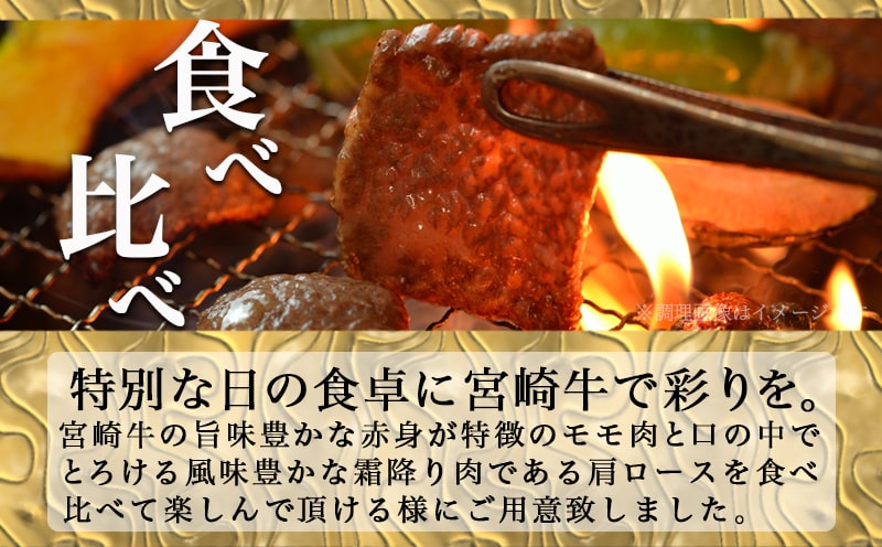 宮崎牛赤身＆霜降り【とろ旨カルビセット】800g_22-6506_【肉 牛肉 焼き肉 焼肉 人気 おすすめ 国産 宮崎県産】