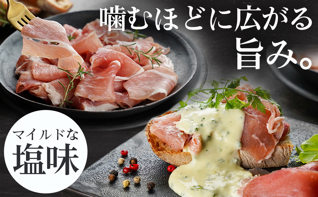 【☆クリスマス☆】霧島黒豚煮込みハンバーグ2種&生ハム切り落としセット≪12月20日～23日お届け≫_AA-2811-OJX