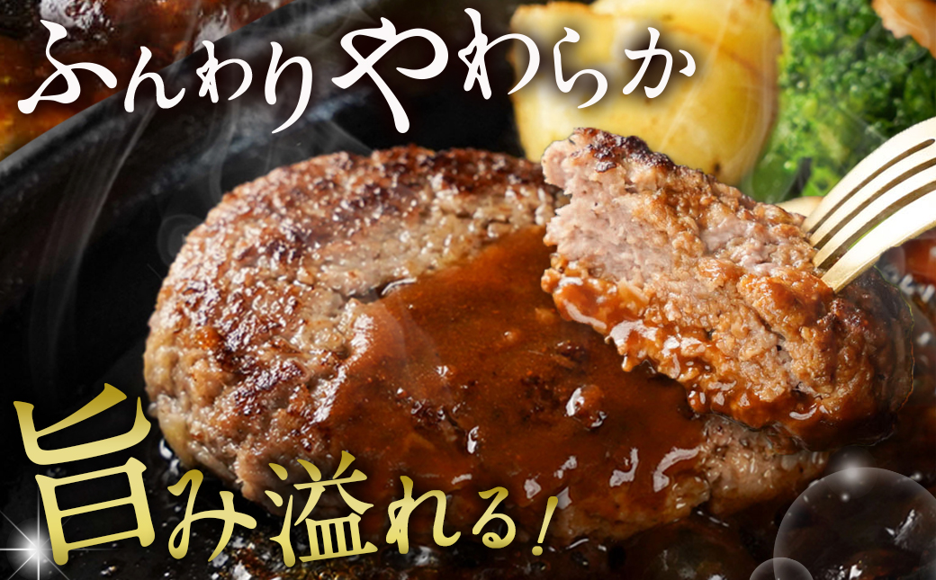 宮崎牛100％使用の生ハンバーグ≪100g×3個≫_AA-7702