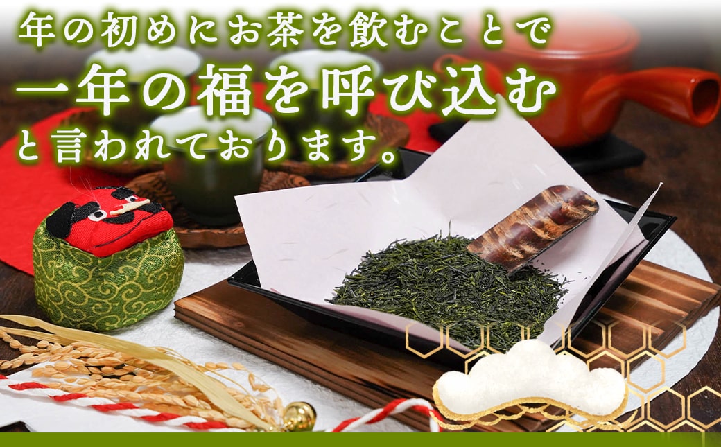 【年内お届け】【お年賀】斉光園のふかむし茶藤紫【ふじむらさき】2袋ギフト≪2025年12月15日～31日お届け≫_AA-C309-HNY