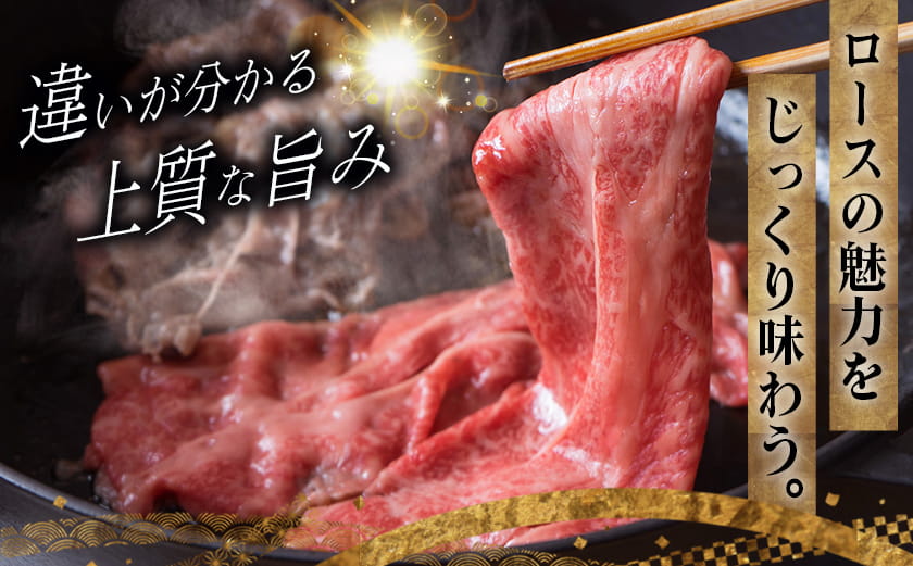 【国産黒毛和牛】ロースしゃぶしゃぶ・すき焼き用1kg(500g×2)_AD-E9-001