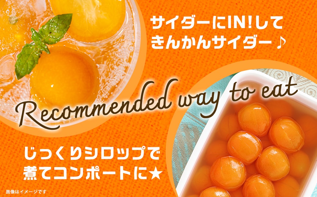 【母の日】内山金柑園のまるかじり氷結きんかん7パック≪5月7日～10日お届け≫_AO-J703-MG
