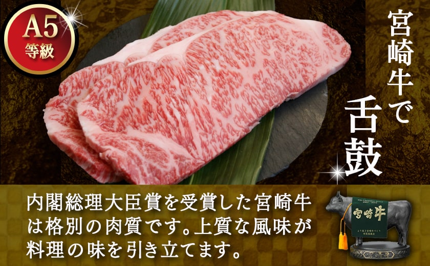 宮崎牛(A5)サーロインステーキ220g×2枚_MA-7701