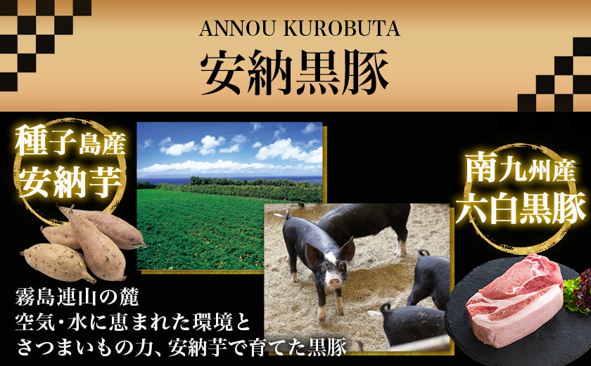 安納黒豚味噌漬けセット500g_MO-9502