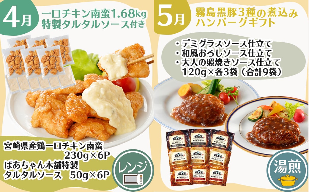 【セレクト定期便】時短料理で家族もハッピーに★うなぎ入り★定期便(6ヶ月)≪2026年お届け≫_T69-MY01