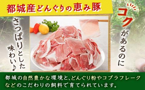 「どんぐりの恵み豚」こま切れ3.6kg_MJ-1115