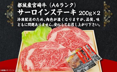 宮崎牛サーロインステーキ200g×2枚_AC-5403