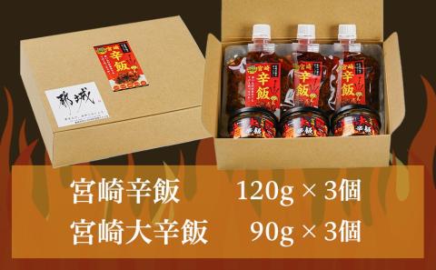 都城商業高校×トプカ☆宮崎辛飯＆宮崎大辛飯セット_14-J901