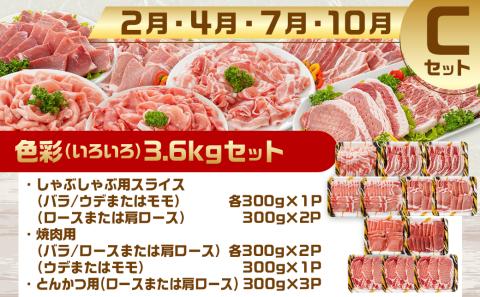 「クイーンハーブ豚」のいろいろ定期便(10ヶ月)_T120（10）-2902