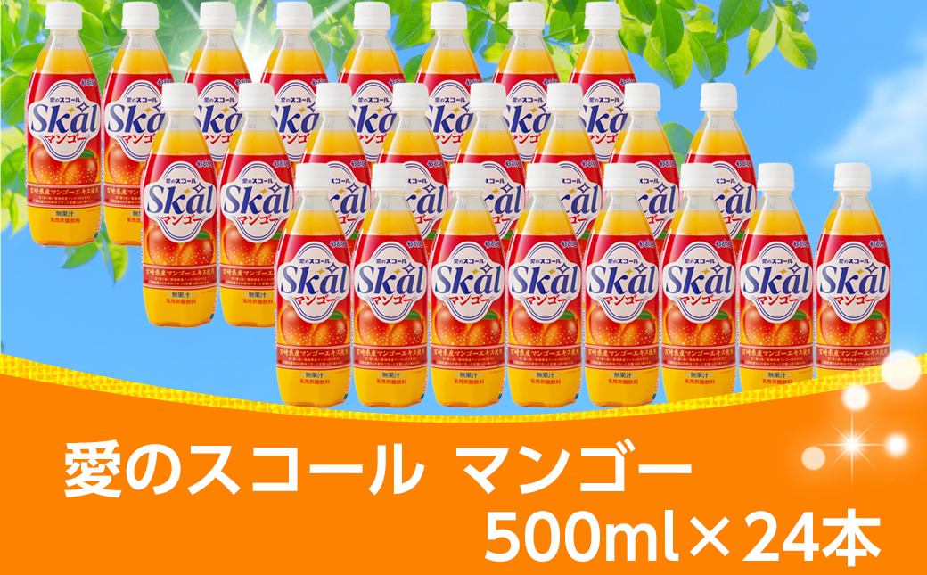 愛のスコール マンゴー 500ml×24本_11-2304