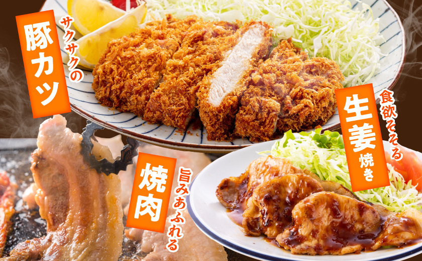 宮崎県産豚わくわく2.4kgセット(真空)_14-8406-s