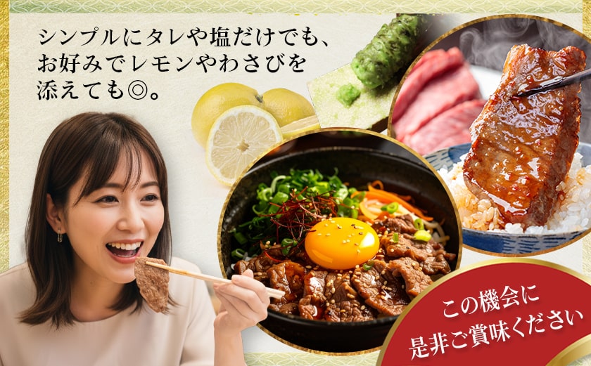 宮崎牛【赤身&霜降り】焼肉セット_16-J701