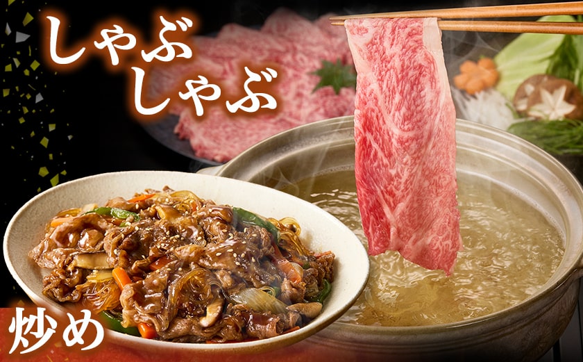 【宮崎県産黒毛和牛】赤身スライス切り落とし1.5kg(250g×6パック)_19-M602