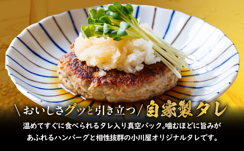 鶏炭火焼きの手作りハンバーグ8個_19-N601