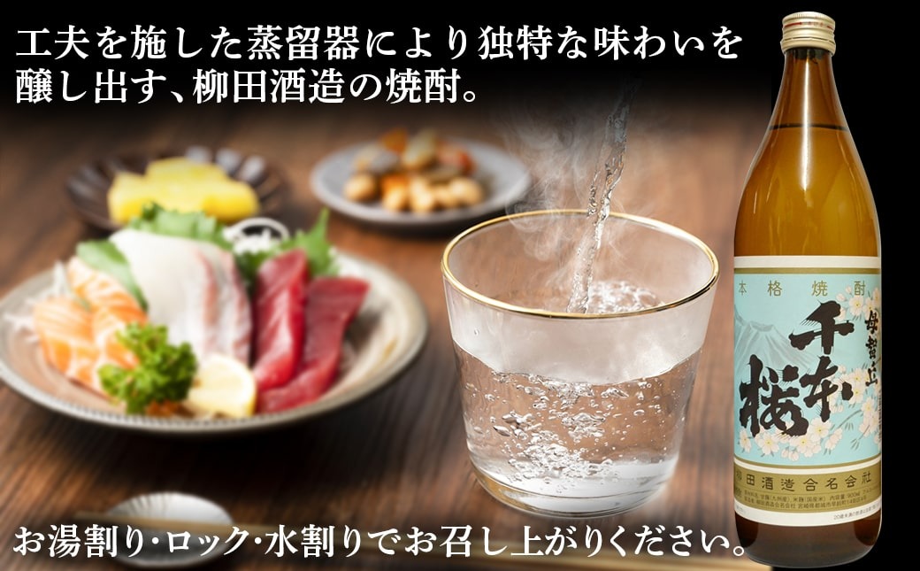 【年内お届け】「みやこんじょ銘酒」【柳田酒造】千本桜(20度)900ml×10本≪2025年12月15日～31日お届け≫_29-3501-HNY