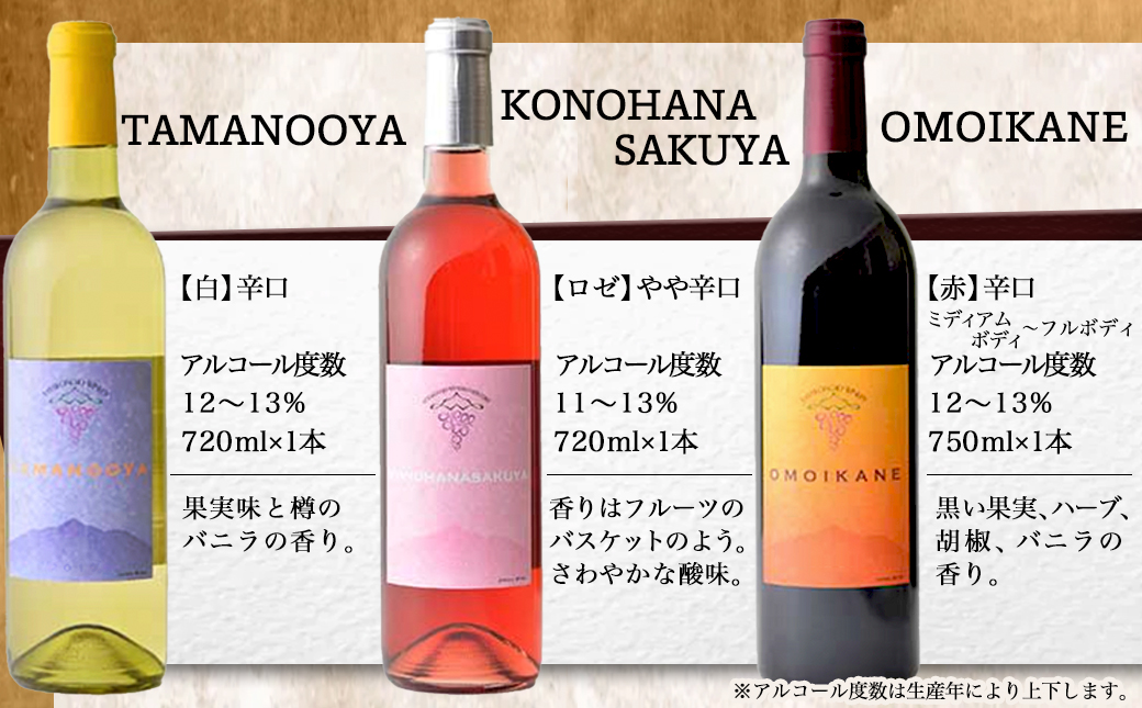 天孫降臨神話・夢の神 ワイン9本セット ≪みやこんじょ特急便≫_74-2001