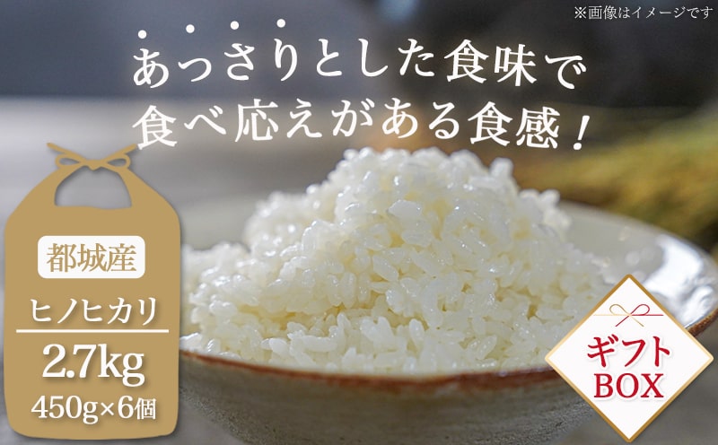 都城産ひのひかりギフトBOX (450g×6個)_AC-2203