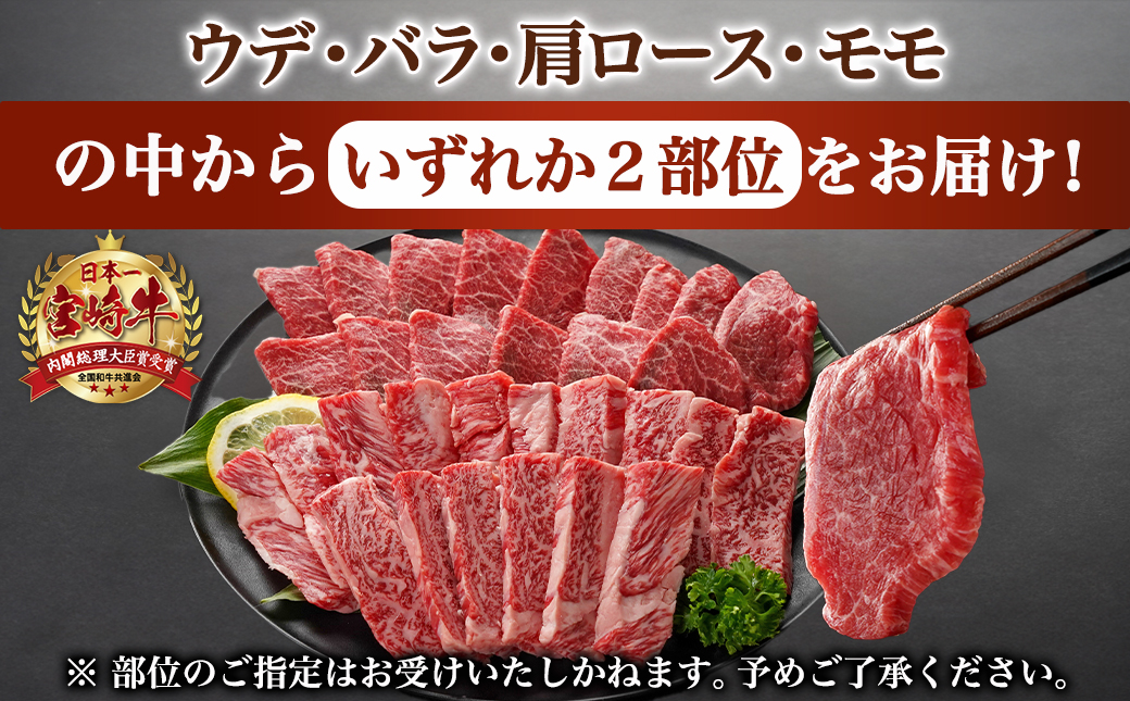 宮崎牛ミックスカルビ焼肉500g×2≪みやこんじょ快速便≫_AC-8916-R_【肉 牛肉 焼き肉 焼肉 人気 おすすめ 国産 宮崎県産】