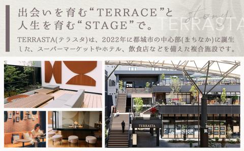 【HOTEL TERRASTA】スーペリアツインルーム≪1泊朝食付 宿泊券2名様分≫_74-K501