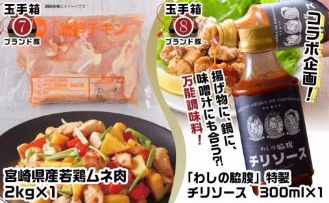 ブランドはお任せ★全部真空パック!KURIYAMAの玉手箱4.45kgセット(ソース付)_AC-1410