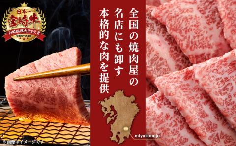 宮崎牛カルビ焼肉400g_MJ-I901_【肉 牛肉 焼き肉 焼肉 人気 おすすめ 国産 宮崎県産】