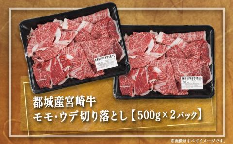 宮崎牛モモ・ウデ切り落とし1kg_AC-2520_【肉 牛肉 切り落とし 焼き肉 焼肉 スライス すき焼き しゃぶしゃぶ 人気 おすすめ 国産】