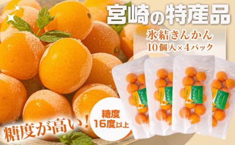 天然のシャーベット! 丸かじり氷結きんかん_AA-B502