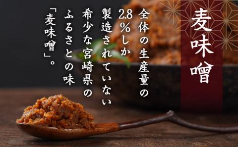 職人がこだわりぬいた～特製麦みそ「秘蔵」4kg_AA-F206